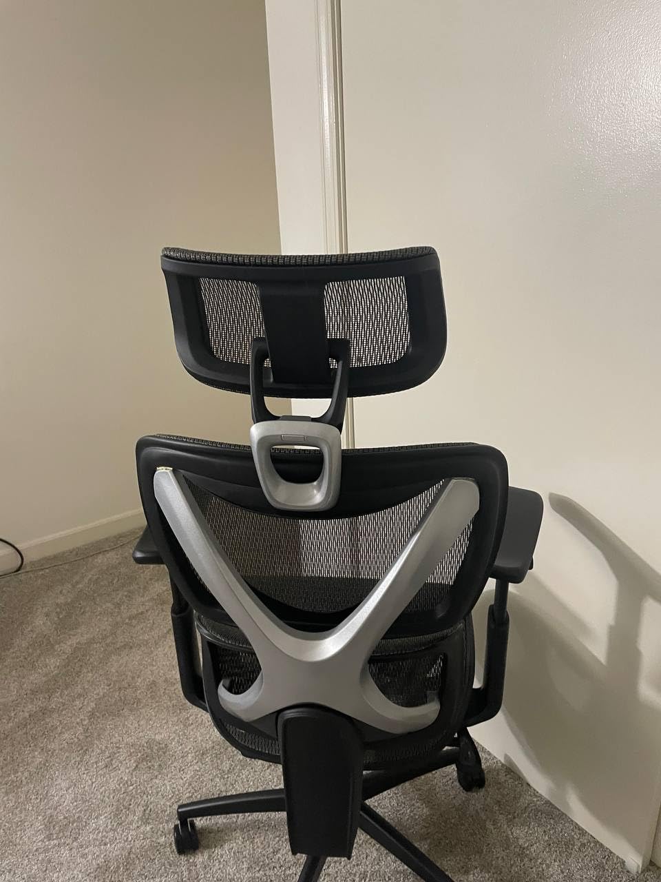 GABRYLLY Ergonomic Office Chair, Big and Tall Mesh Chair with Lumbar Support, 3D armrest - 215° Rotation, Adjustable Headrest & Soft Seat, Durable Computer Chair 350LBS for Work Gaming customer photo 2