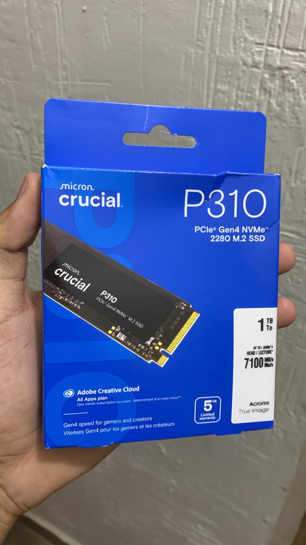 Crucial P310 2TB customer photo 1