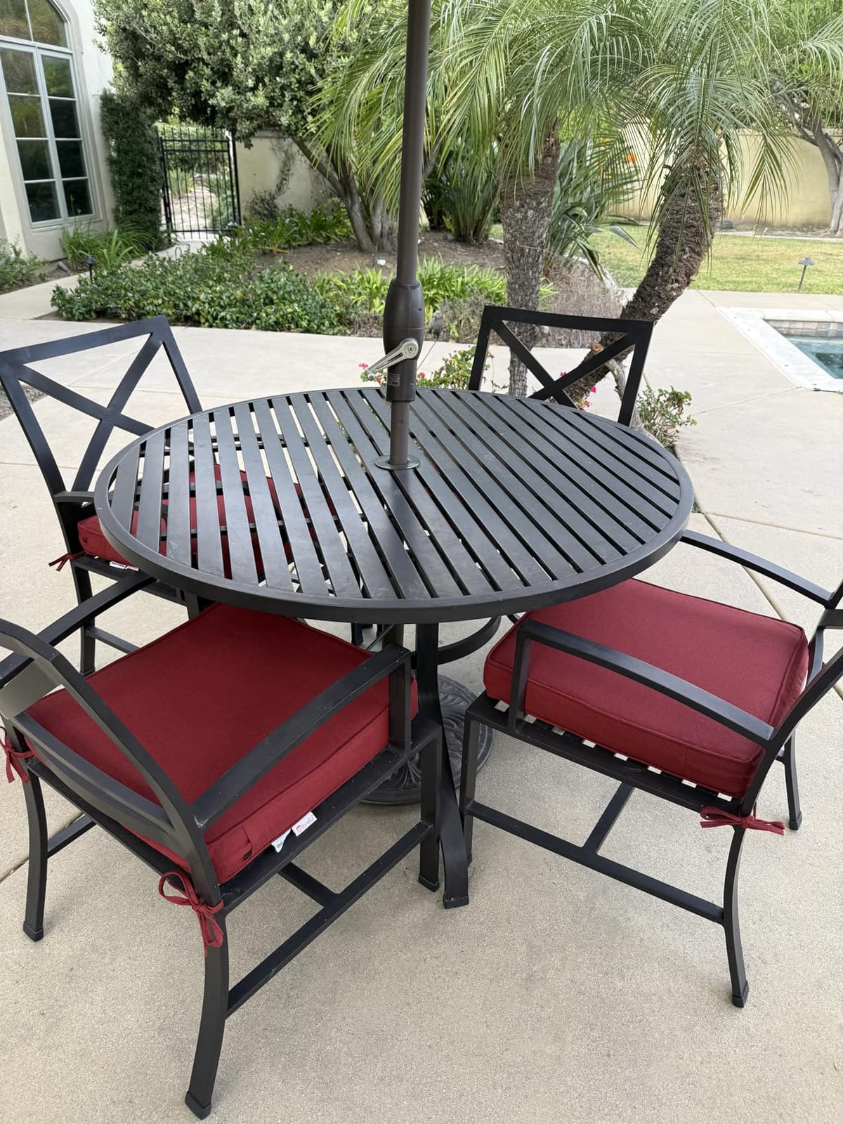 Sunbrella Square Corner Seat Cushions, 19