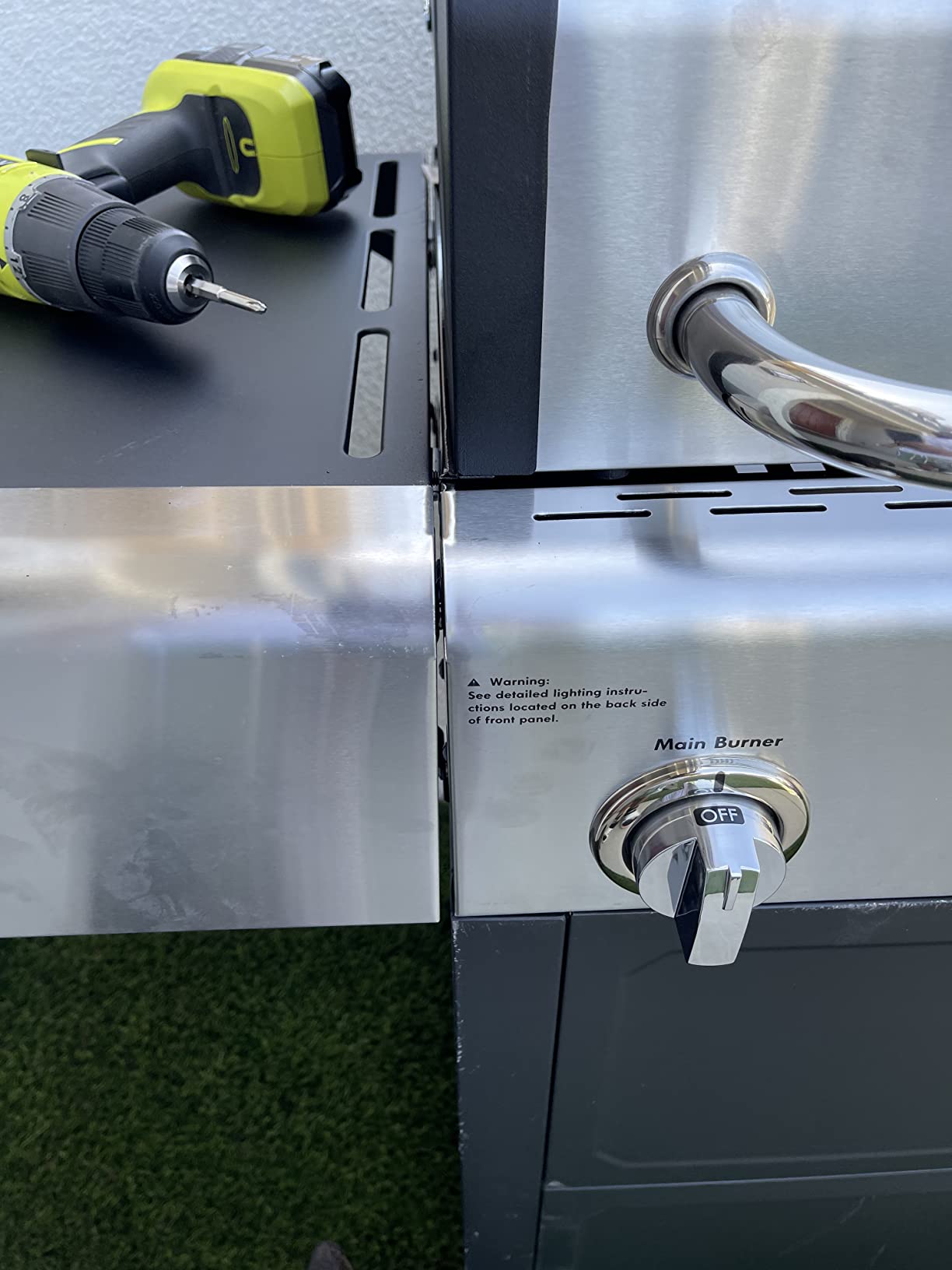 Kenmore BBQ Propane Gas Grill - 5 Burners with Side Burner & Searing Zone, 644 Sq. In. Stainless Steel Grill, 66,000 BTU, Ideal for Outdoor Cooking, Patio & Backyard, Black customer photo 2