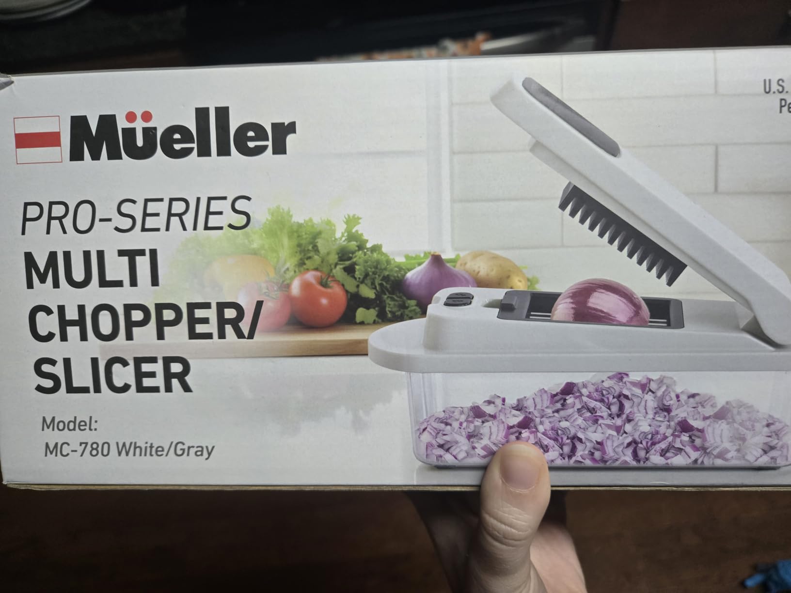 MUELLER HOME Pro-Series 10-in-1, 8 Vegetable Chopper & Mandoline Slicer customer photo 1
