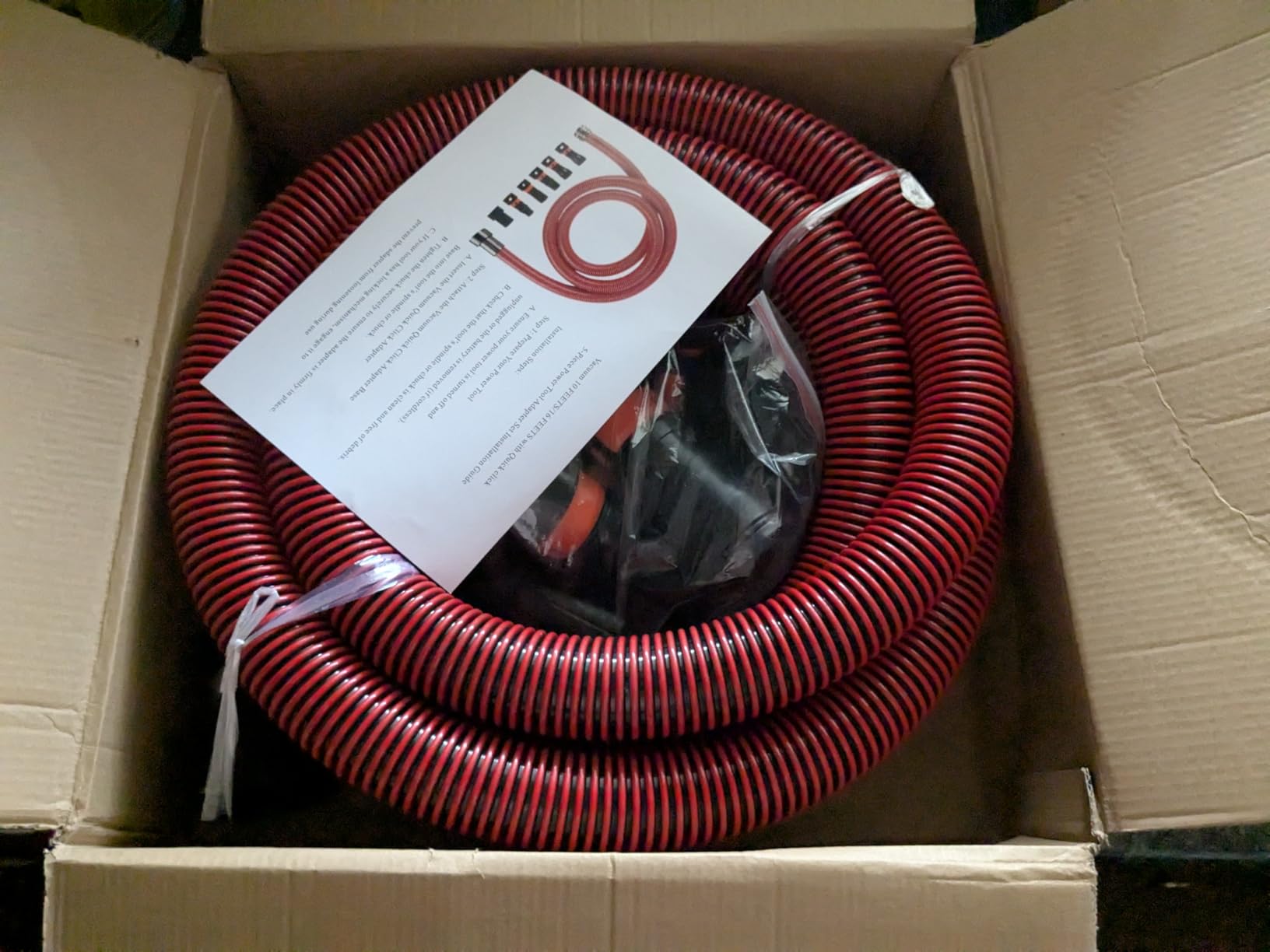 KLABB 10 Feet Dust Collection Hose Kit for Shop Vacuums customer photo 1