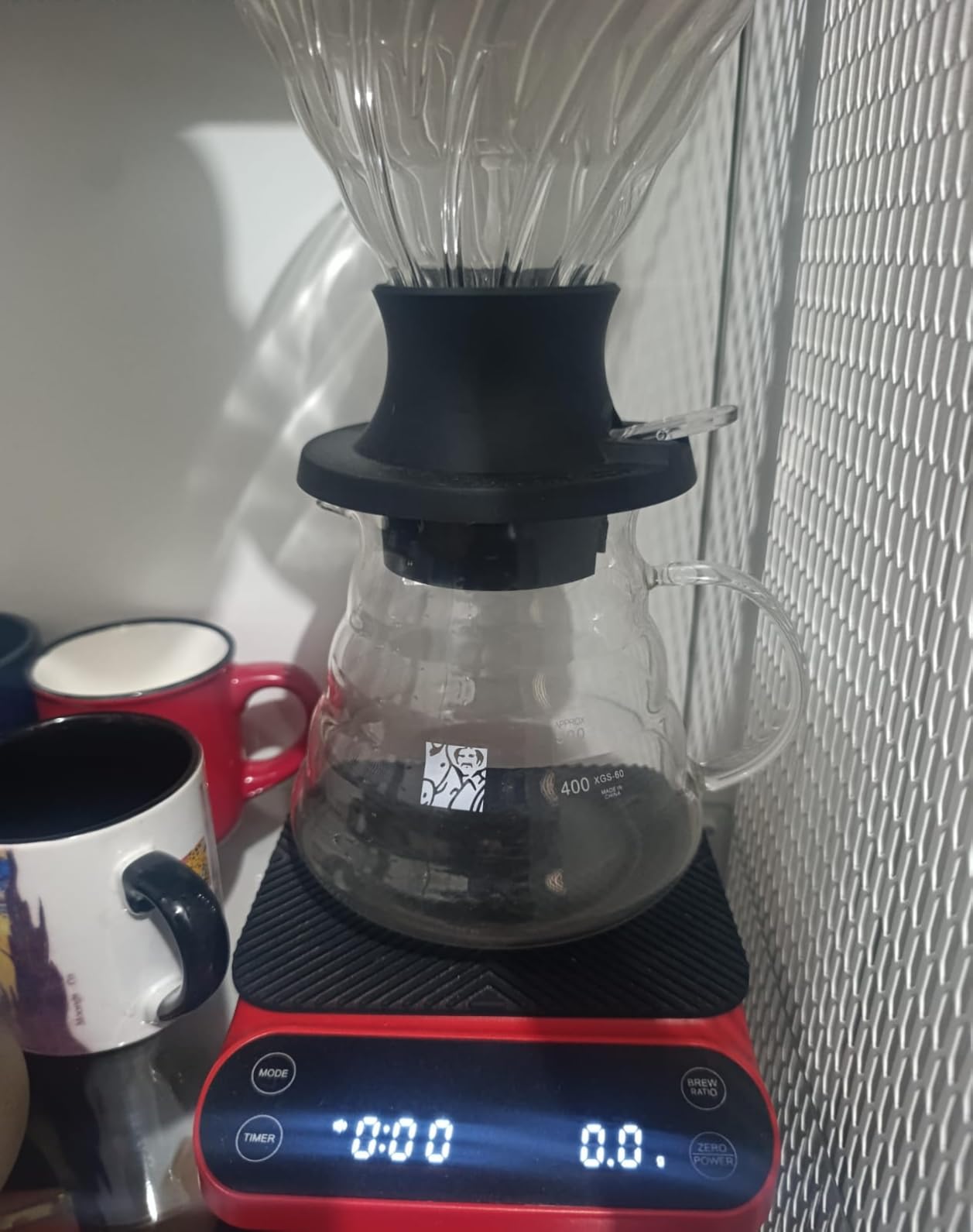 Maestri House S3 Pour Over Coffee Scale with Timer, 3kg/0.1g customer photo 1