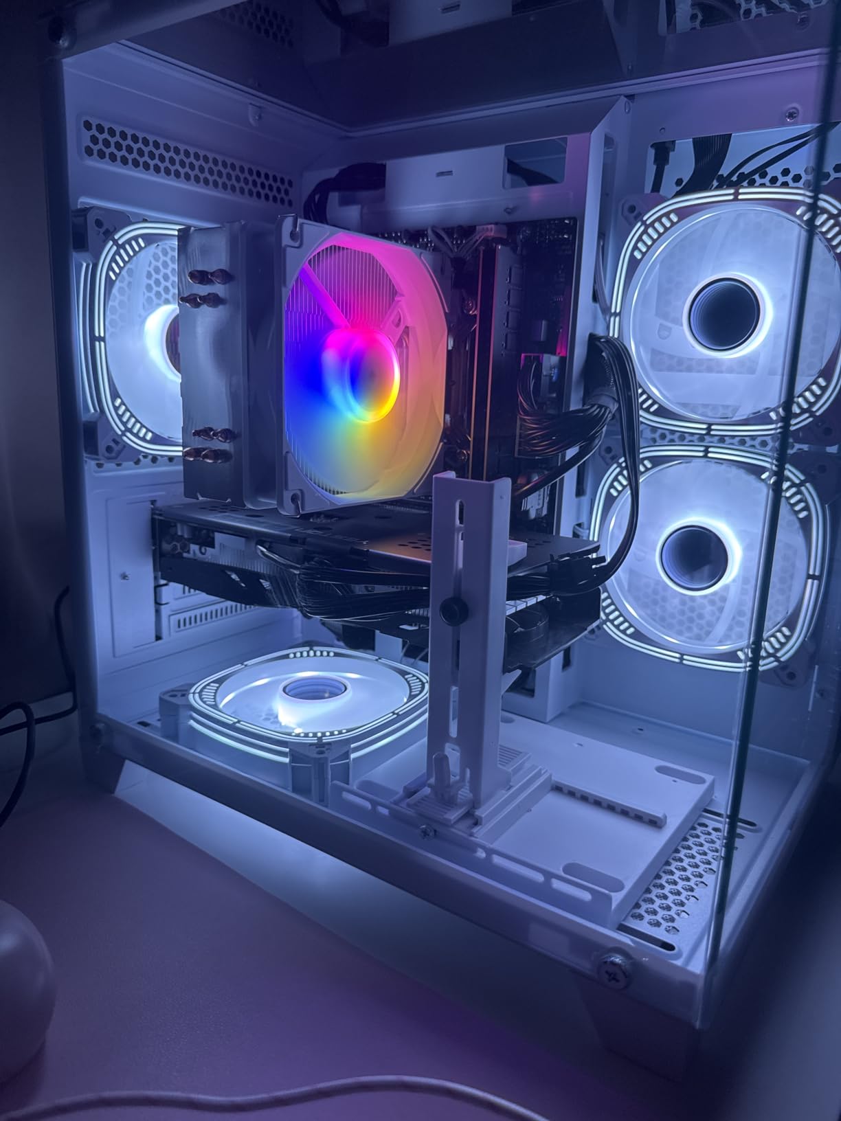 LXZ Gaming Desktop PC, Ryzen 5 5500,GeForce RTX 3050 6GB 16GB DDR4 RAM customer photo 1