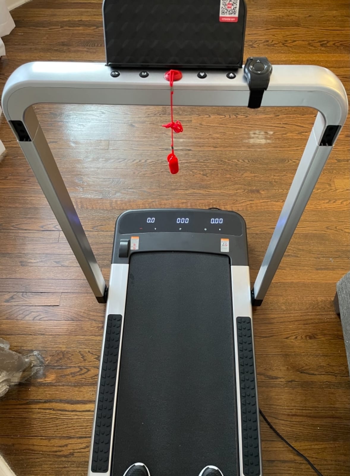 Height-Adjustable Desk Treadmill with 15% Incline for Home Office Workout customer photo 1