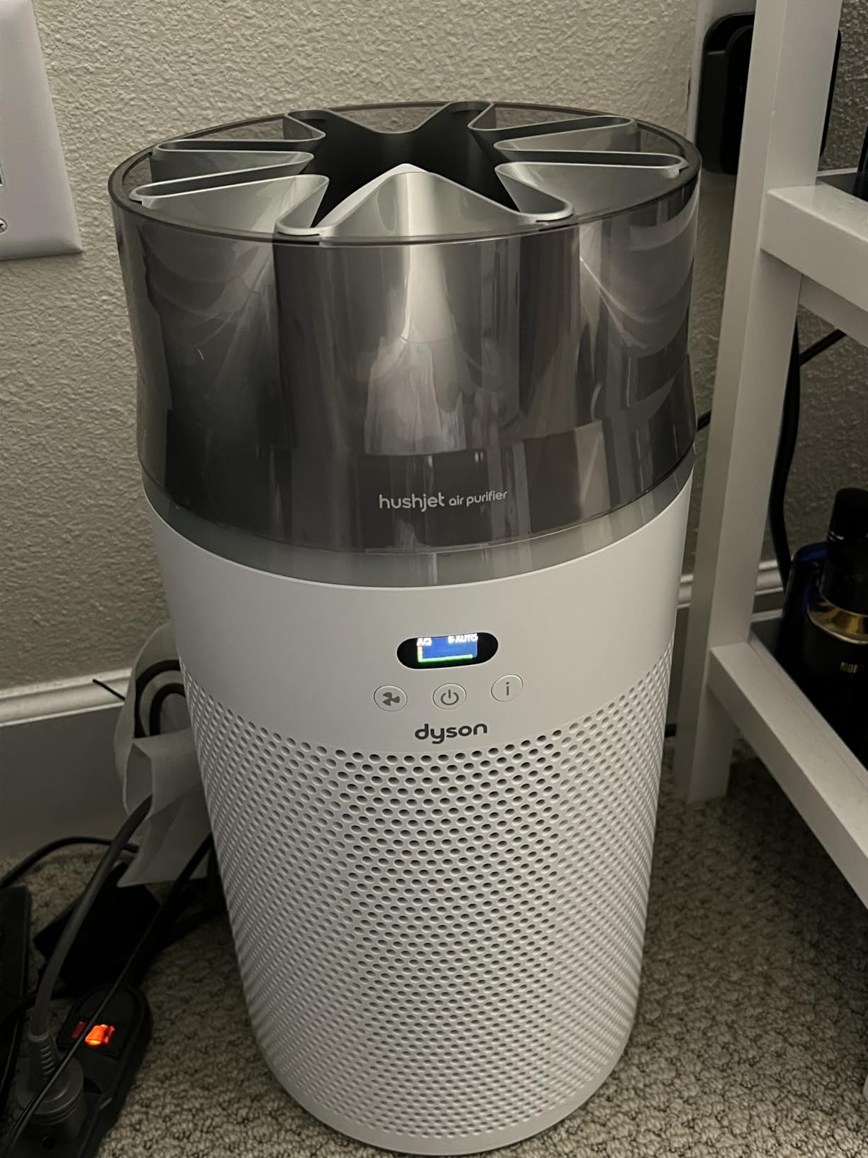 Dyson Hushjet Compact Air Purifier, Powerful, Whisper-quiet (White/Silver) customer photo 2