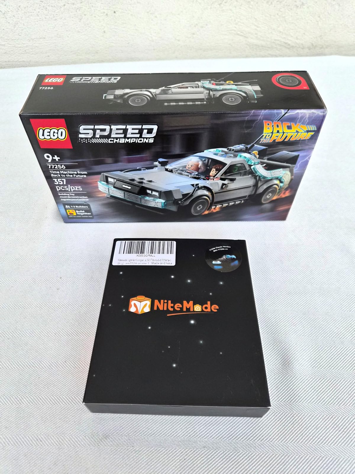 LEGO Speed Champions Time Machine from Back to the Future 77256 customer photo 2