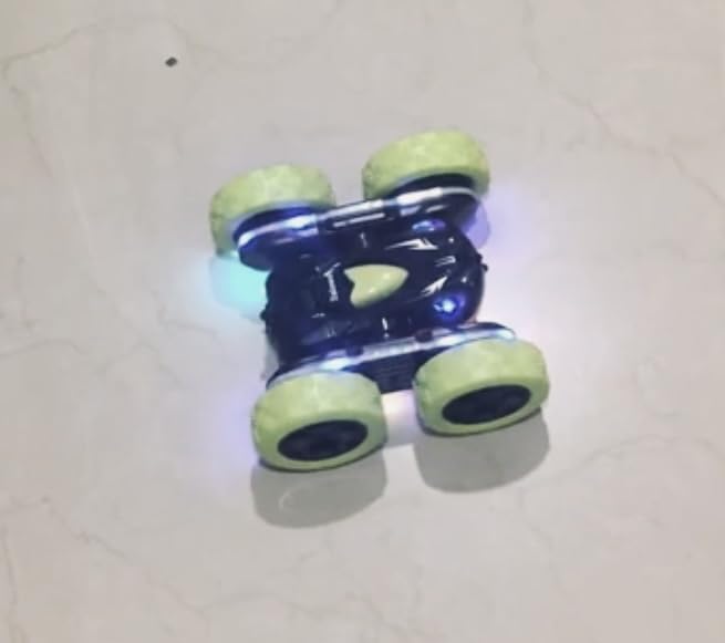 Remote Control Stunt Car 4WD 360° Flip Double‑Sided RC Cars, LED Light Bar, USB‑C Modular Battery, 2.4 GHz Outdoor Beach Toy for Boys 6‑12 Years Old, Birthday & Christmas Kids Gift, Blue customer photo 2