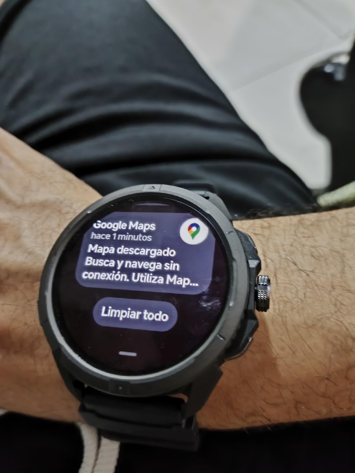 Cubitt Terra Rugged Smartwatch with Dual-Band GPS – Desert Sand customer photo 2