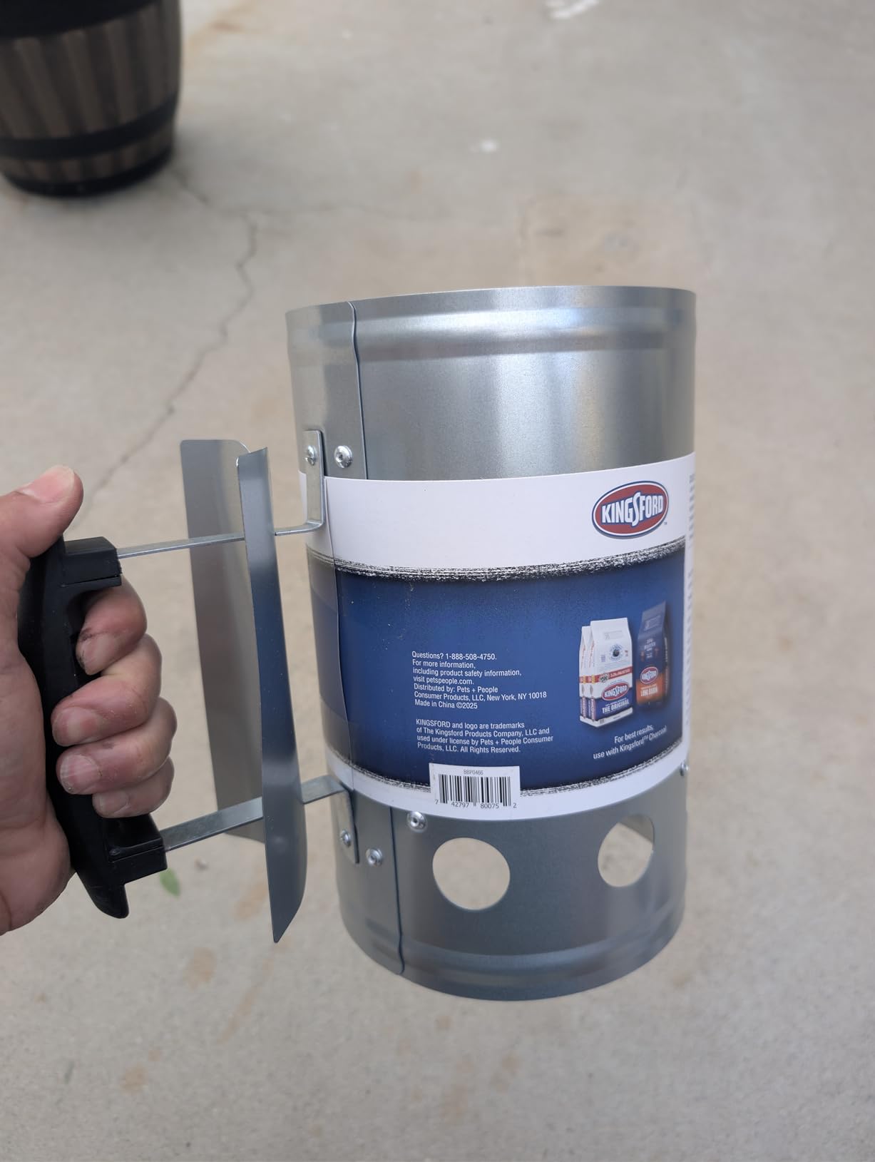 Kingsford Compact Charcoal Chimney Starter for Grills and BBQs customer photo 1