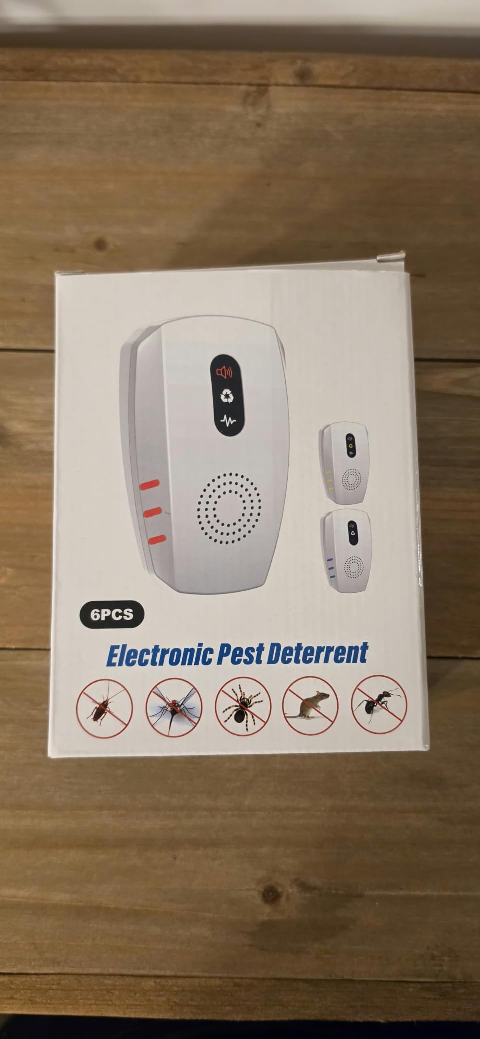 2026 Cvtayn Upgraded Ultrasonic Pest Repellent Indoor Repeller, Mouse Traps, Repellent Roach, Mouse, Bugs, Mosquito, Mice, Spider, Ant, Rodent Repellent Ultrasonic Plug in, 3 Mode Switching，6 Pack customer photo 1