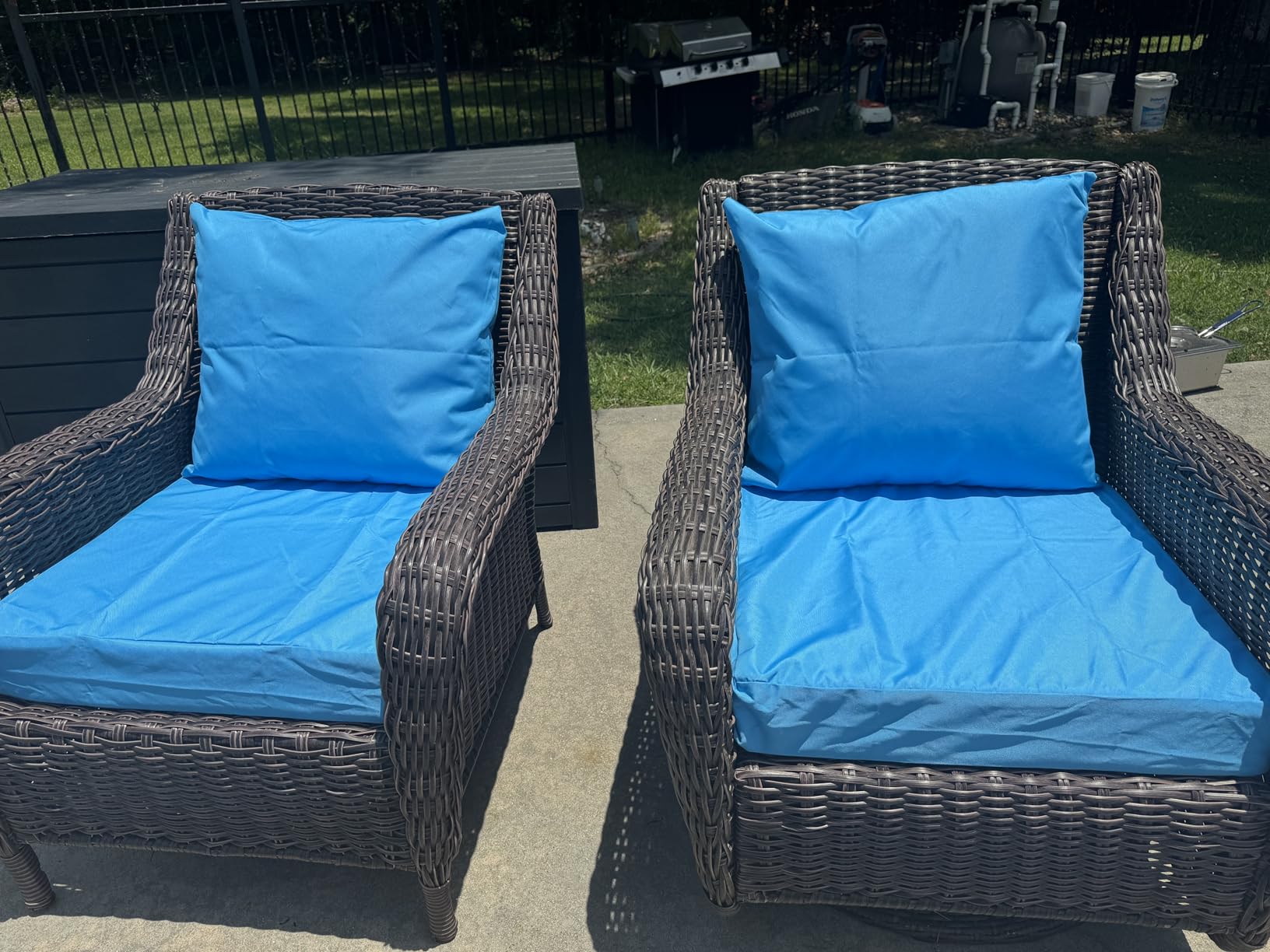 L’AGRATY Outdoor Chair Cushions for Patio Furniture：24