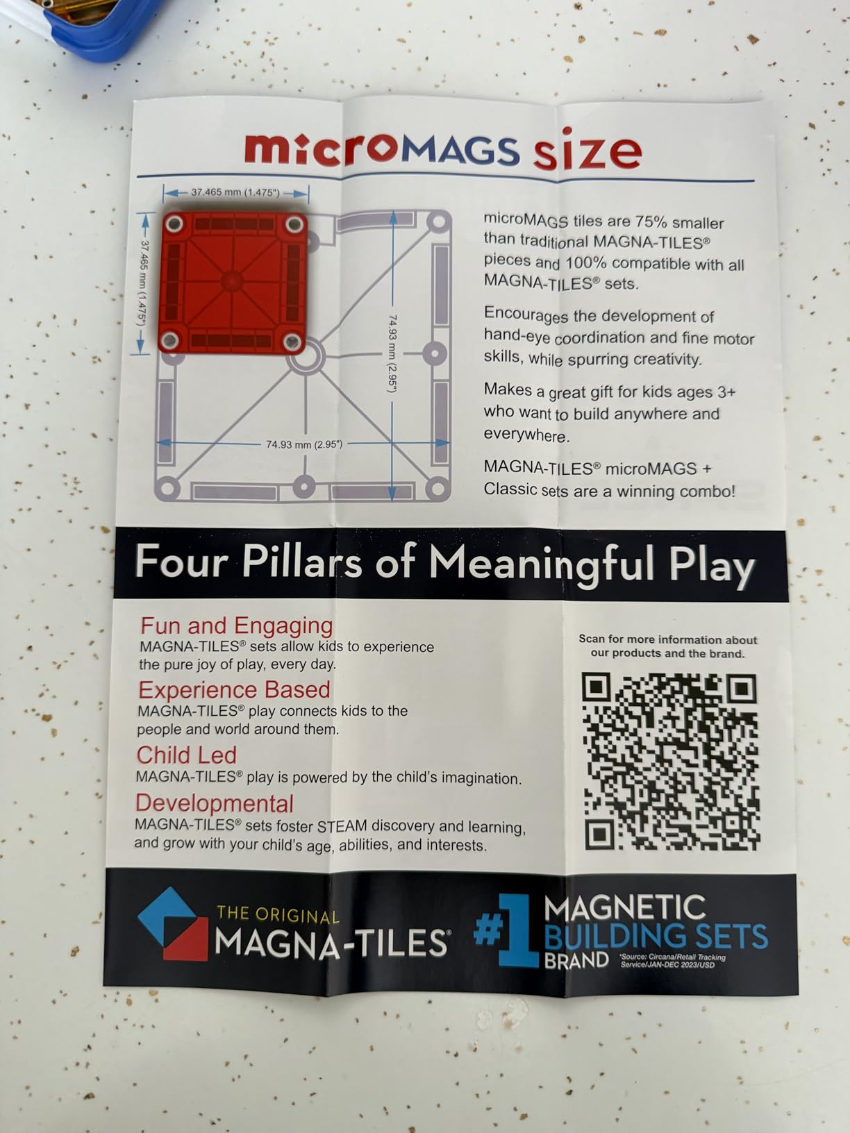 MAGNA-TILES microMAGS Travel Set customer photo 1