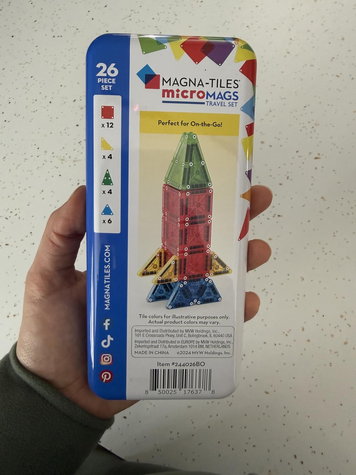 MAGNA-TILES microMAGS Travel Set customer photo 2