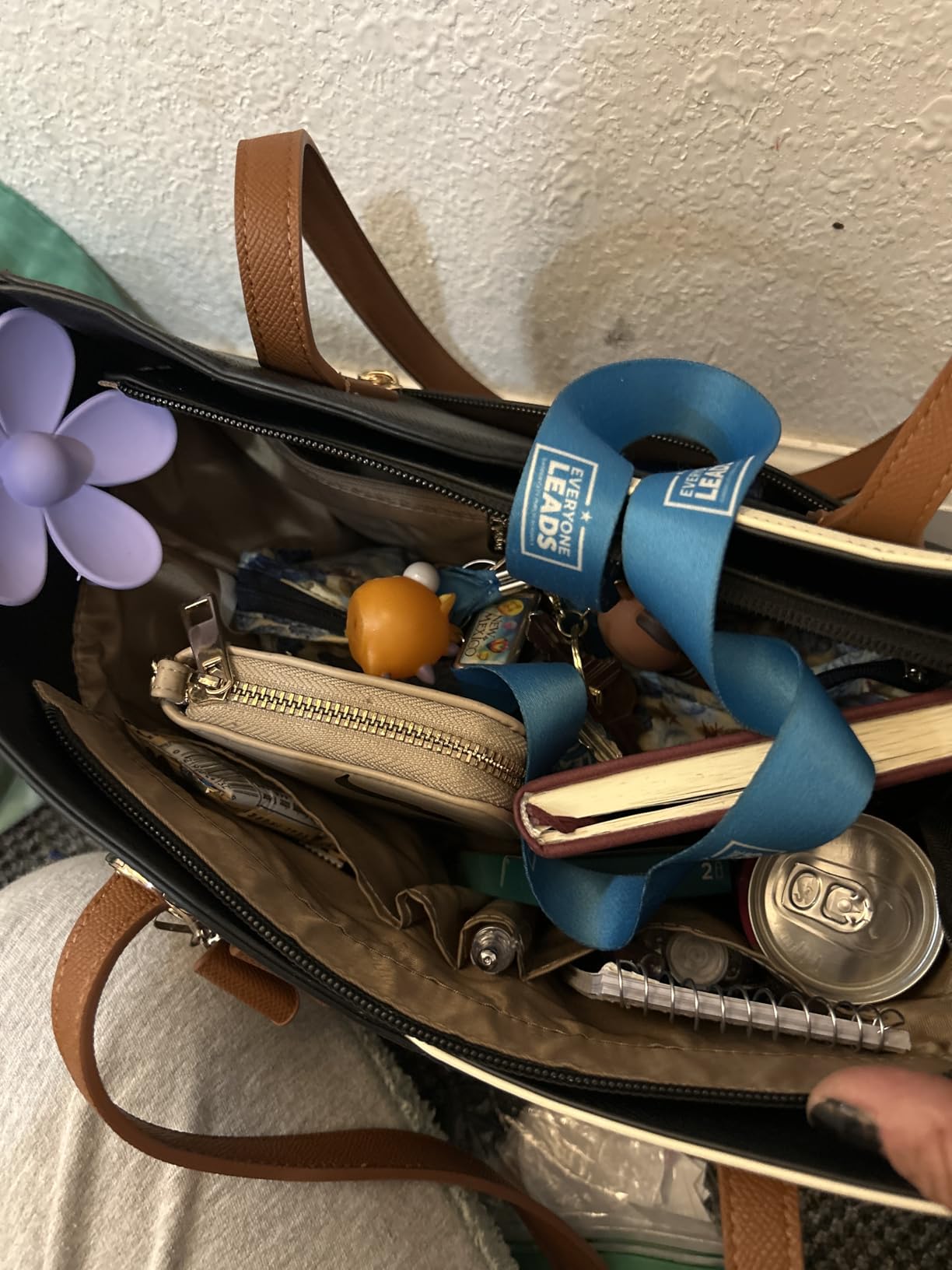 LOVEVOOK Small Tote Purse for Women, 2026 Structured PU Leather Handbags customer photo 1
