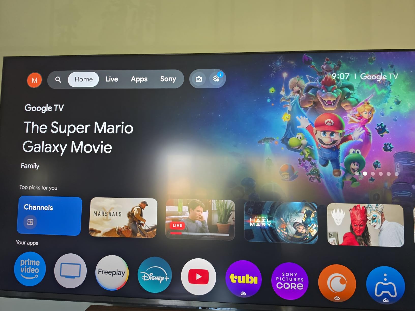 Sony 43 Inch BRAVIA 3 II LED 4K HDR Smart Google TV with Gemini K-43XR30M2 customer photo 1