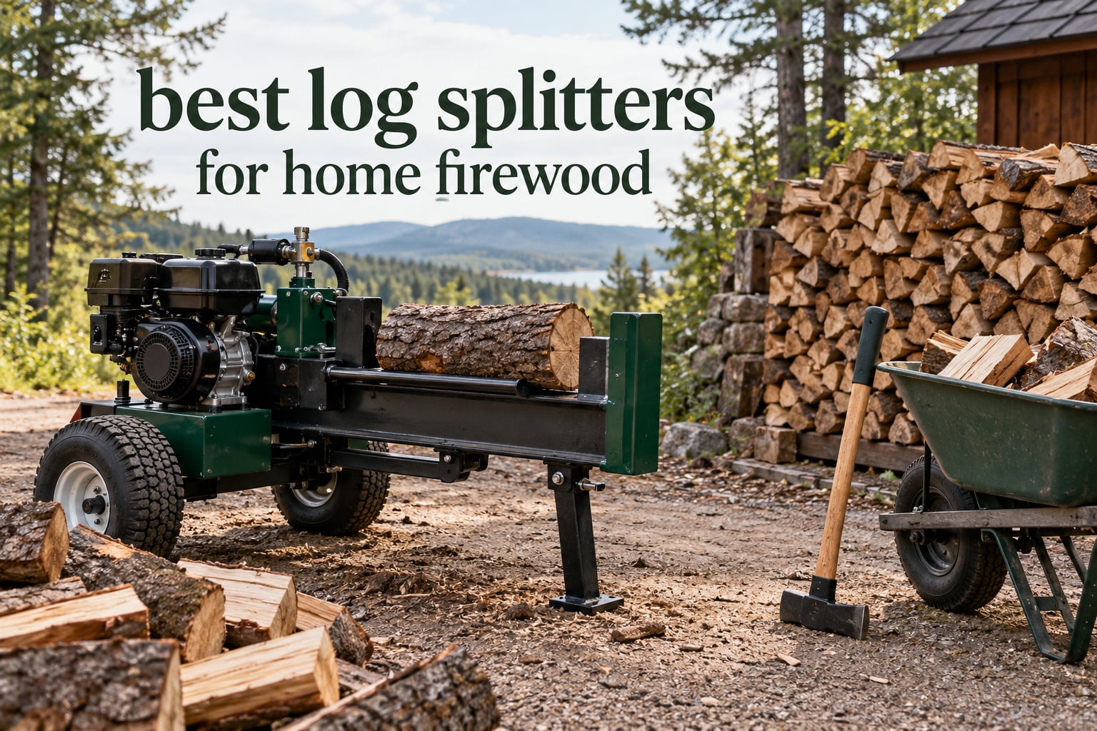 best log splitters for home firewood