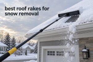 best roof rakes for snow removal