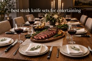 best steak knife sets for entertaining