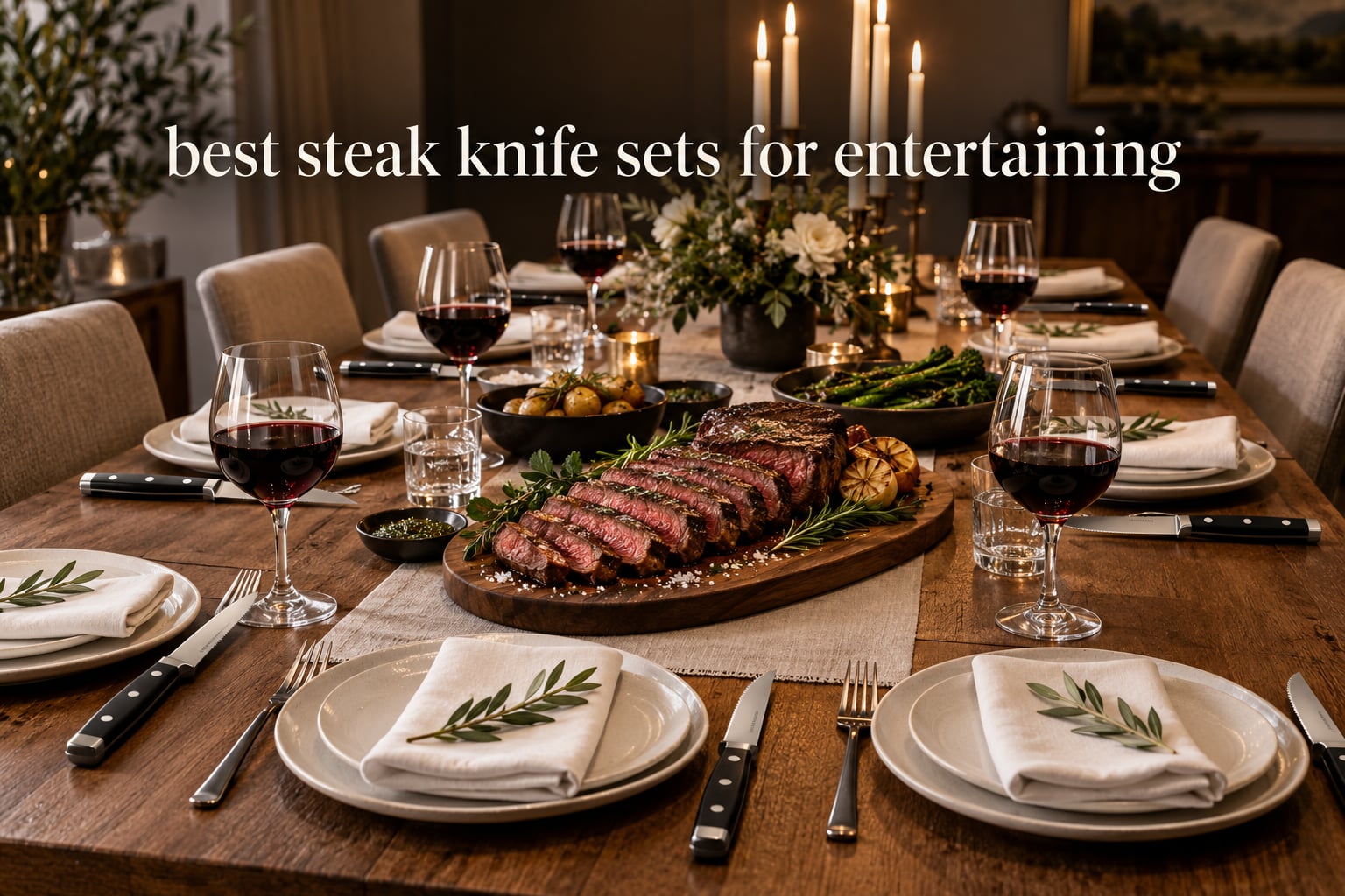 best steak knife sets for entertaining