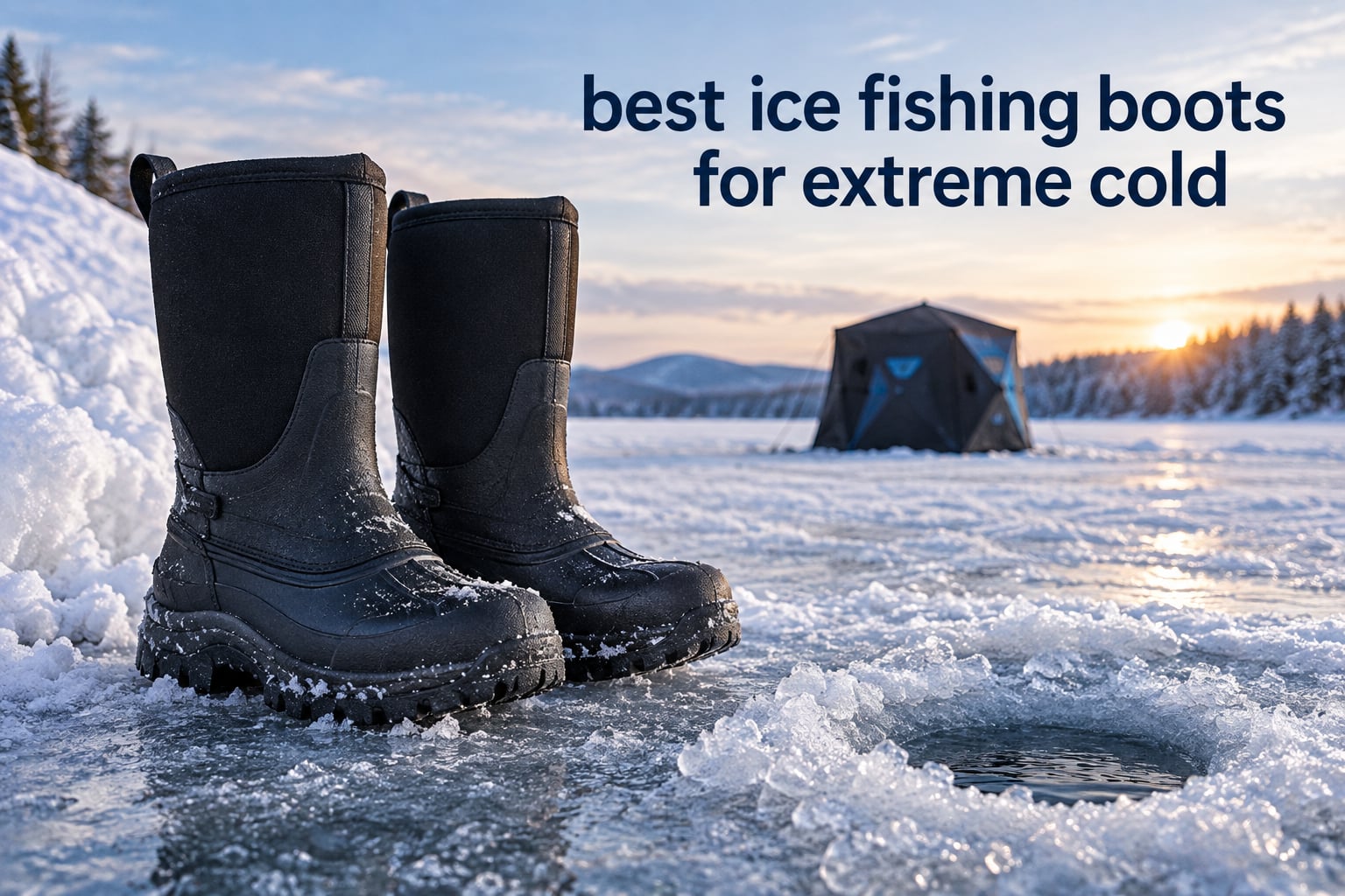 best ice fishing boots for extreme cold
