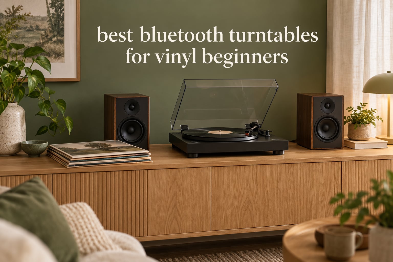 best bluetooth turntables for vinyl beginners
