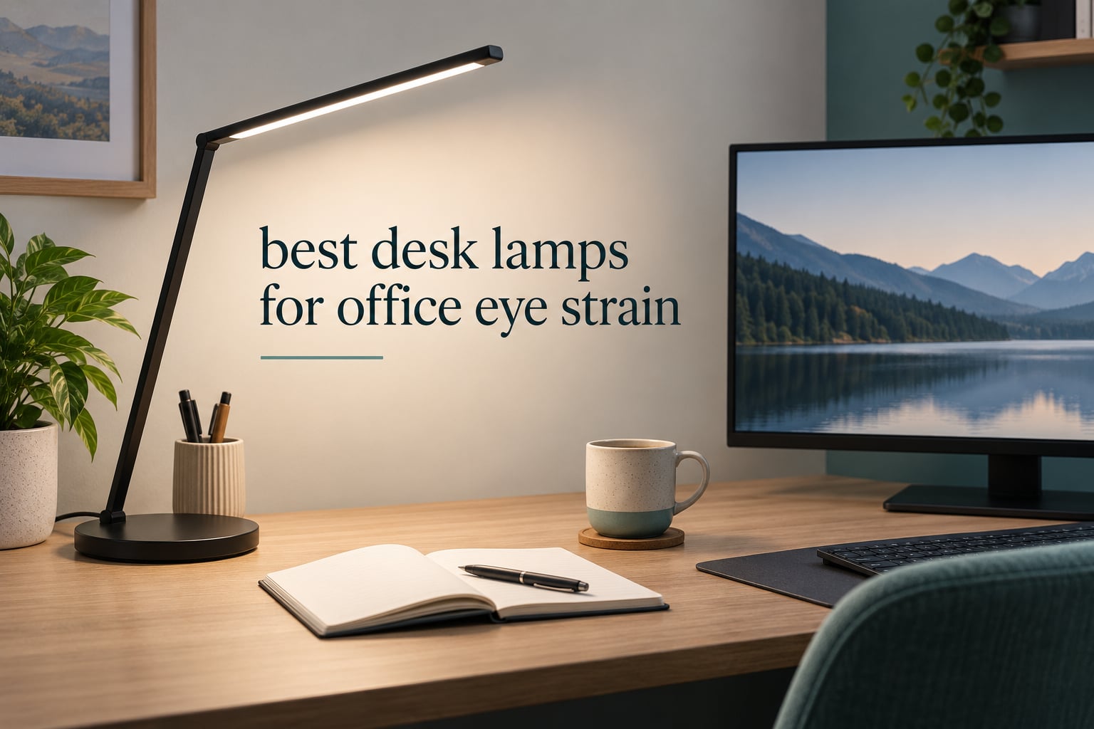 best desk lamps for office eye strain