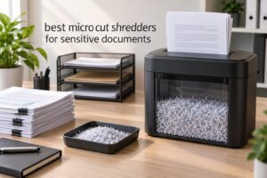 best micro cut shredders for sensitive documents