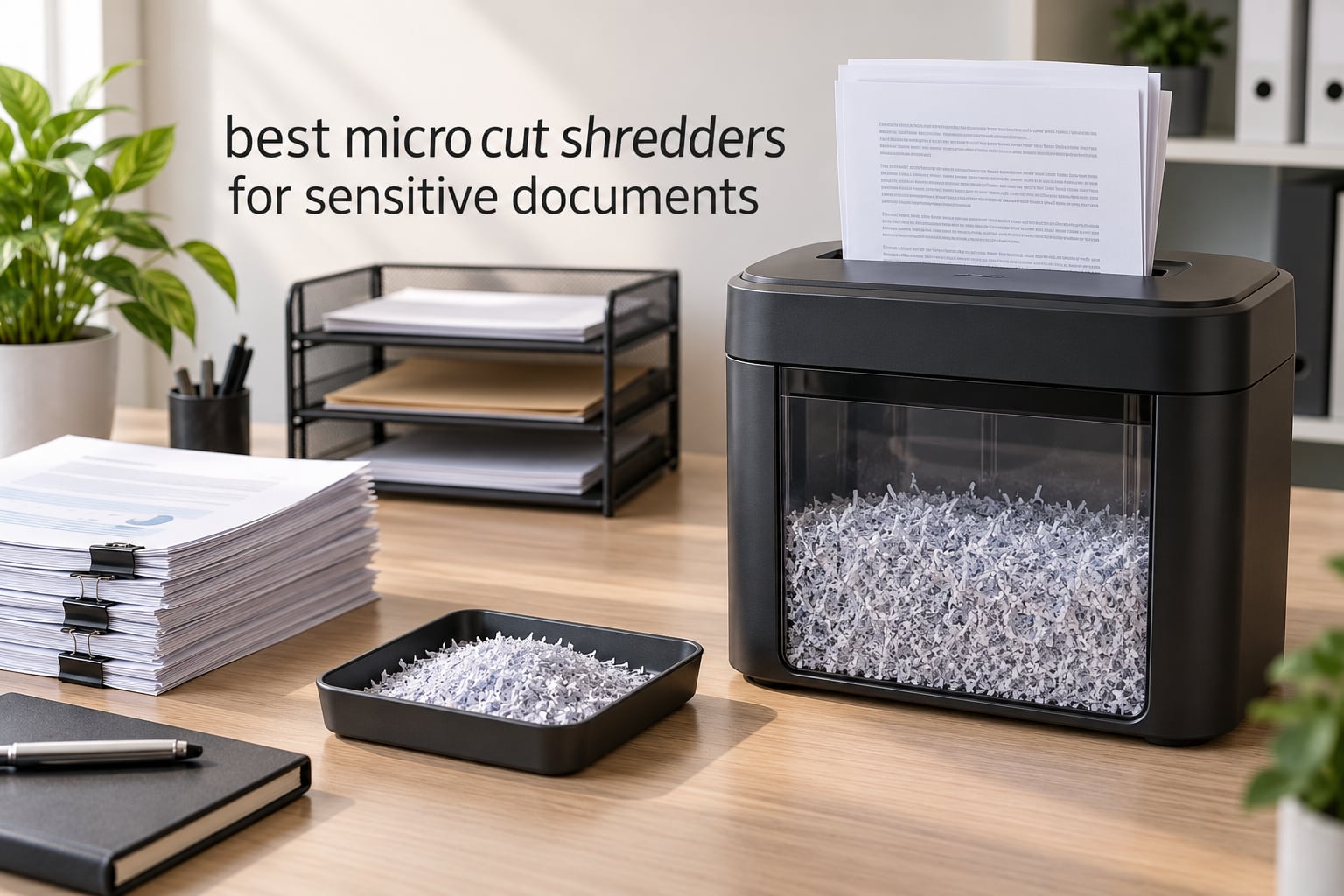 best micro cut shredders for sensitive documents