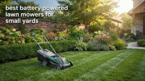 best battery powered lawn mowers for small yards