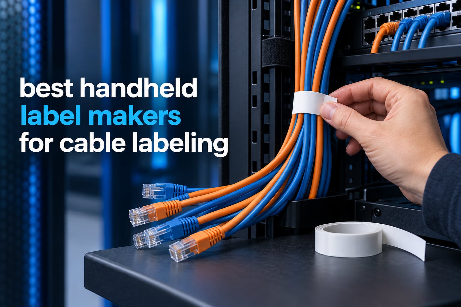 best handheld label makers for cable labeling