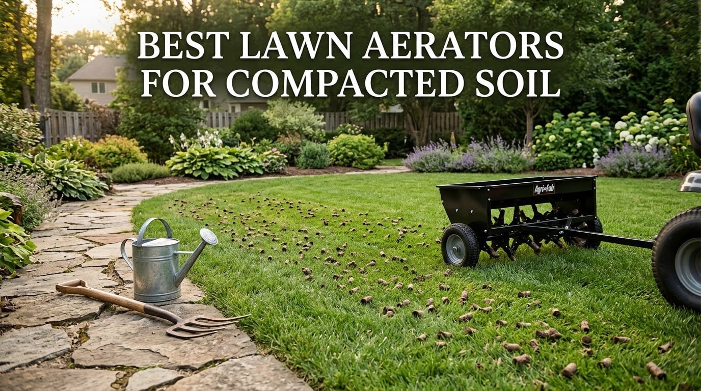 best lawn aerators for compacted soil