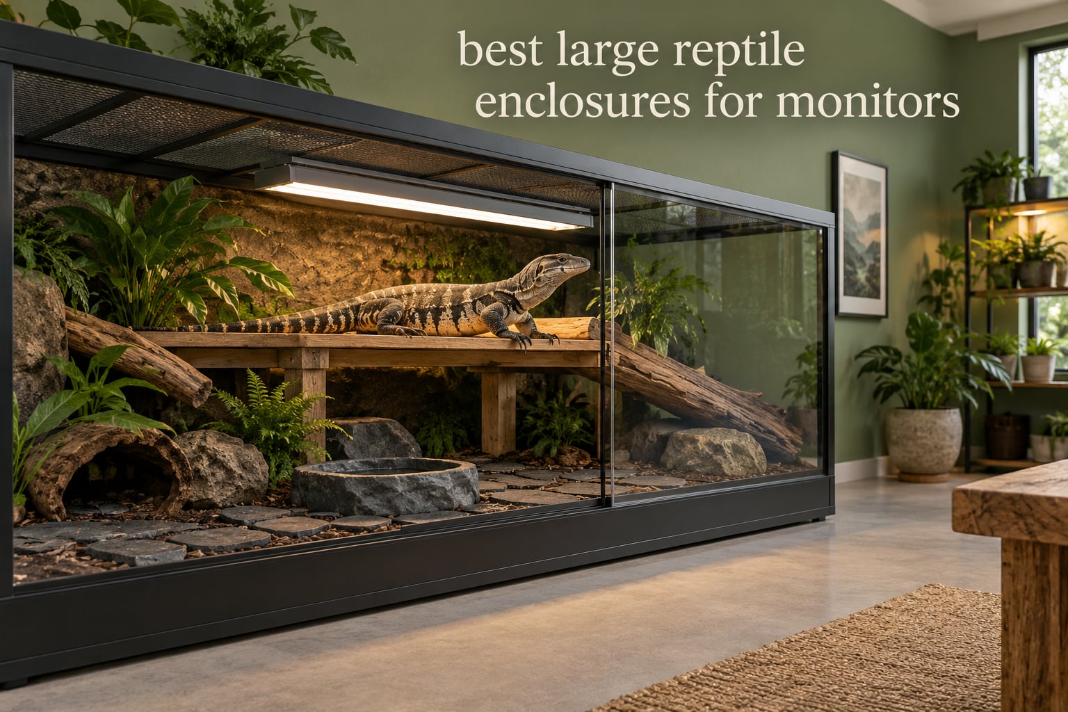 best large reptile enclosures for monitors