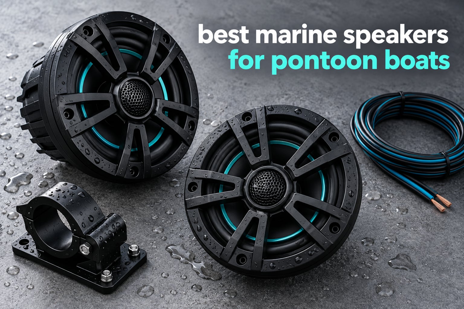 best marine speakers for pontoon boats