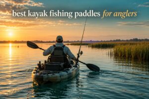 best kayak fishing paddles for anglers