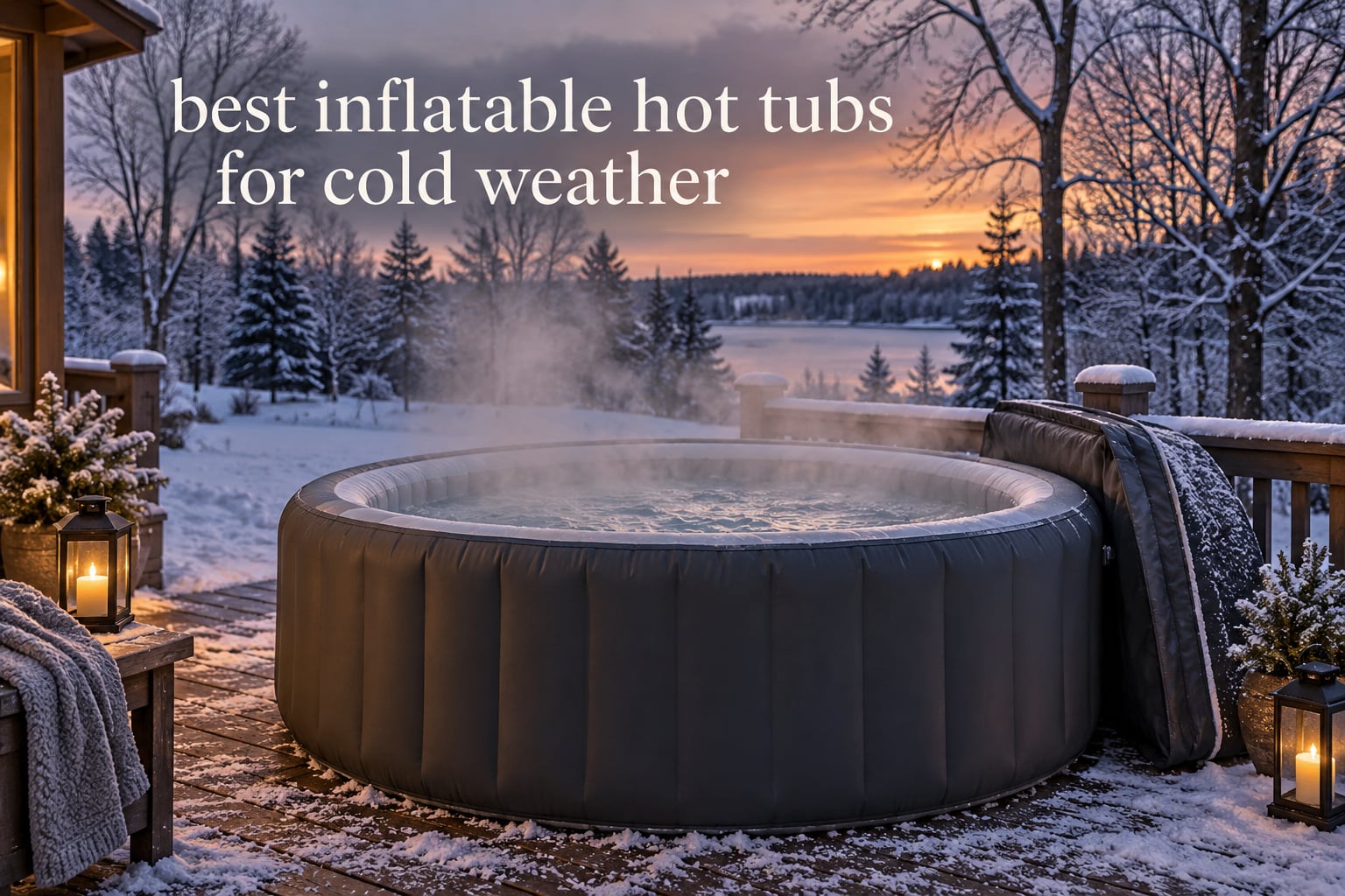 best inflatable hot tubs for cold weather