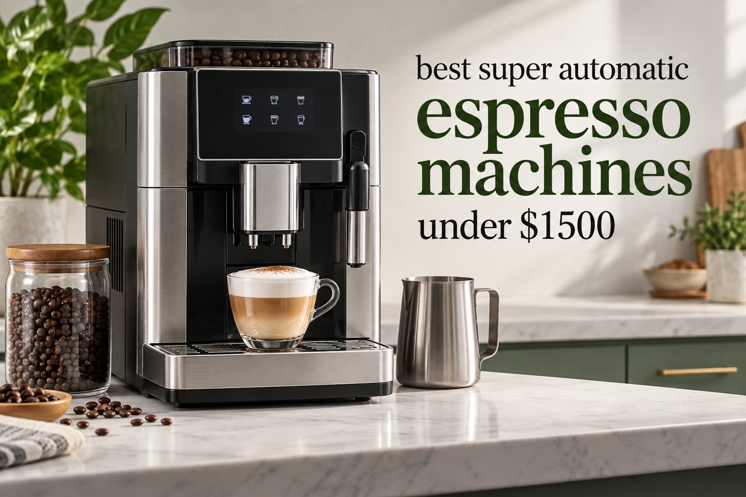 best super automatic espresso machines under $1500