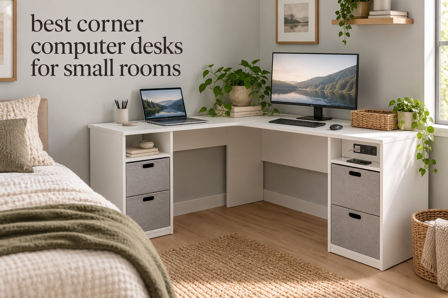 best corner computer desks for small rooms