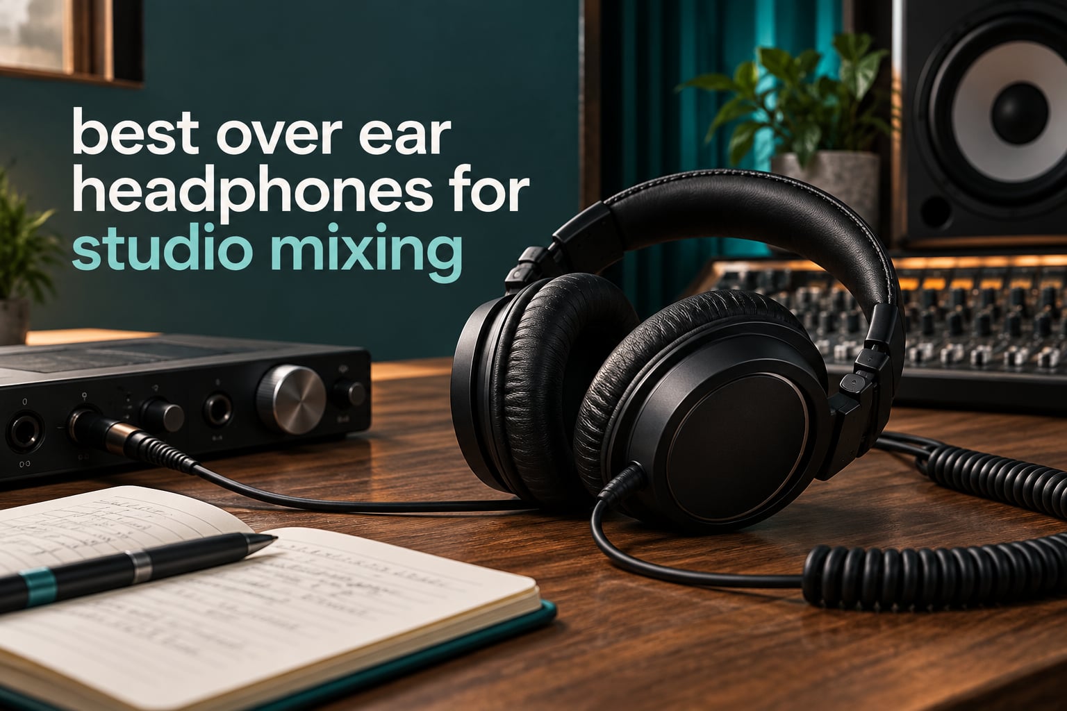 best over ear headphones for studio mixing