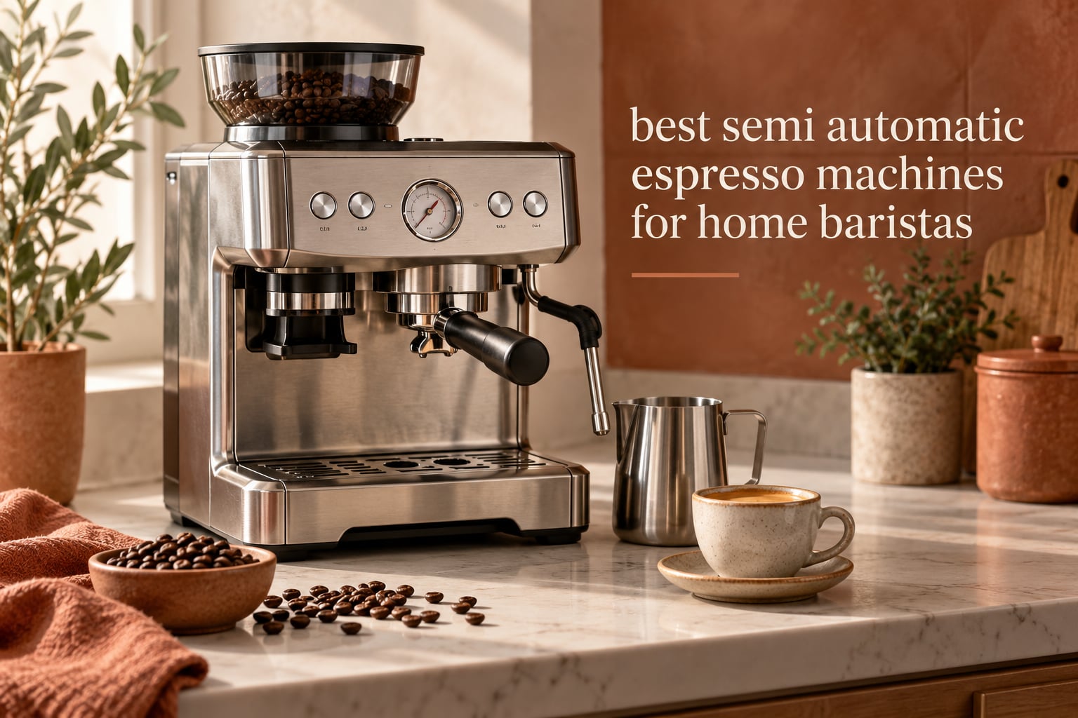 best semi automatic espresso machines for home baristas