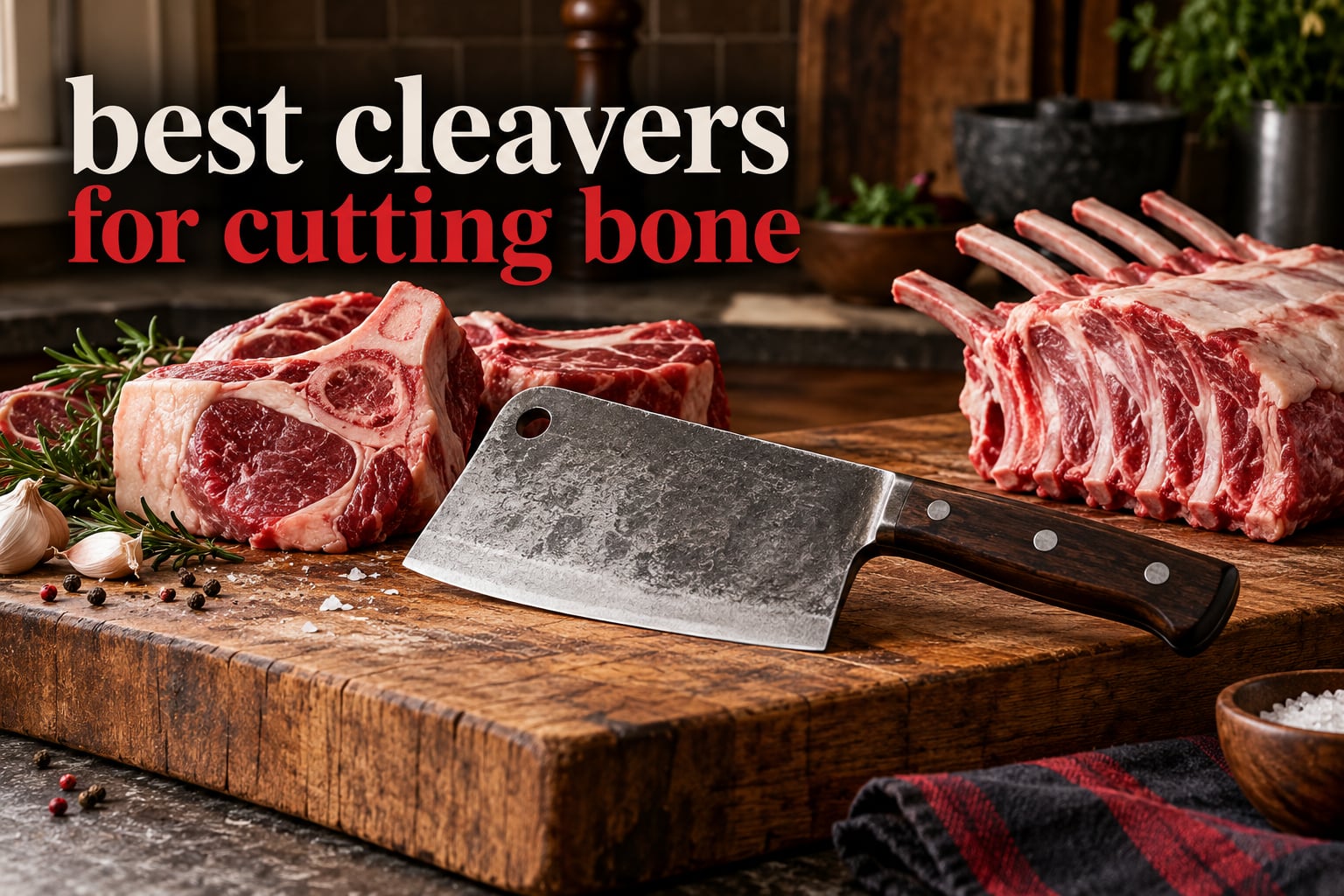 best cleavers for cutting bone