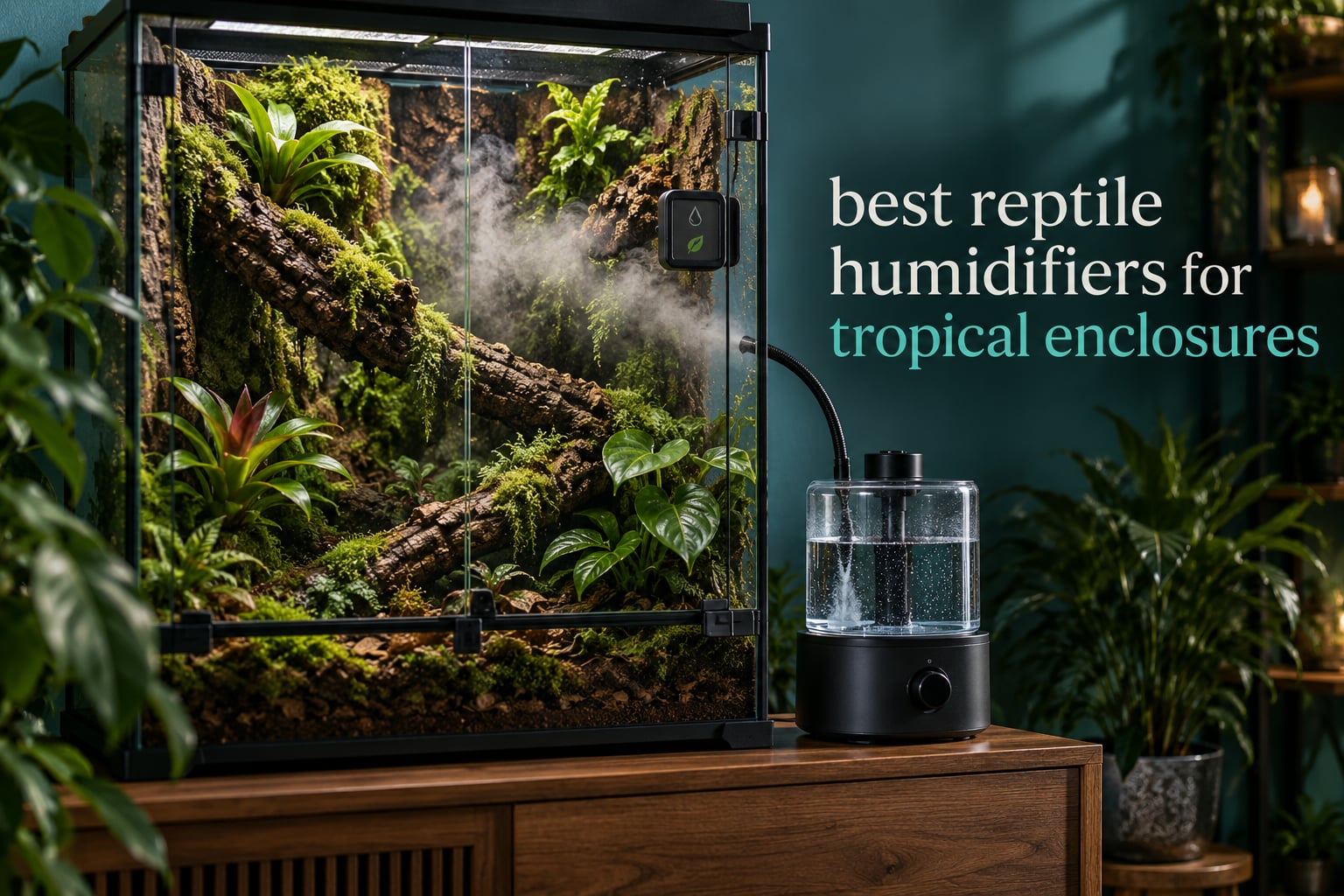 best reptile humidifiers for tropical enclosures