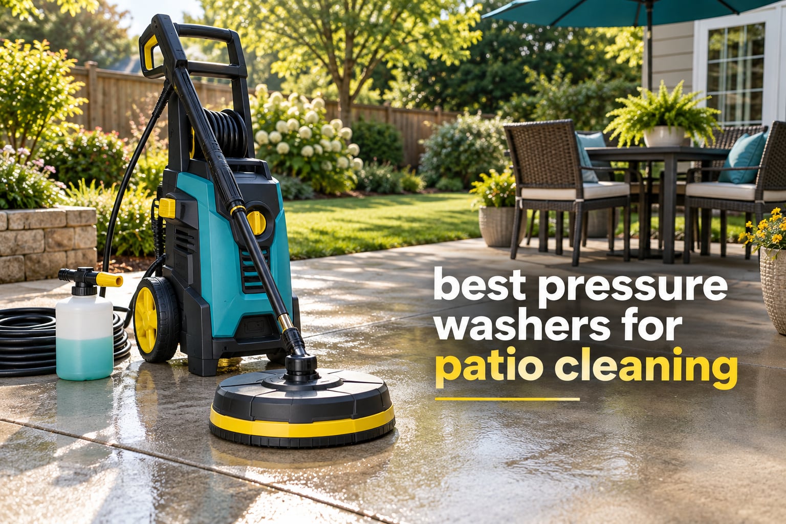 best pressure washers for patio cleaning