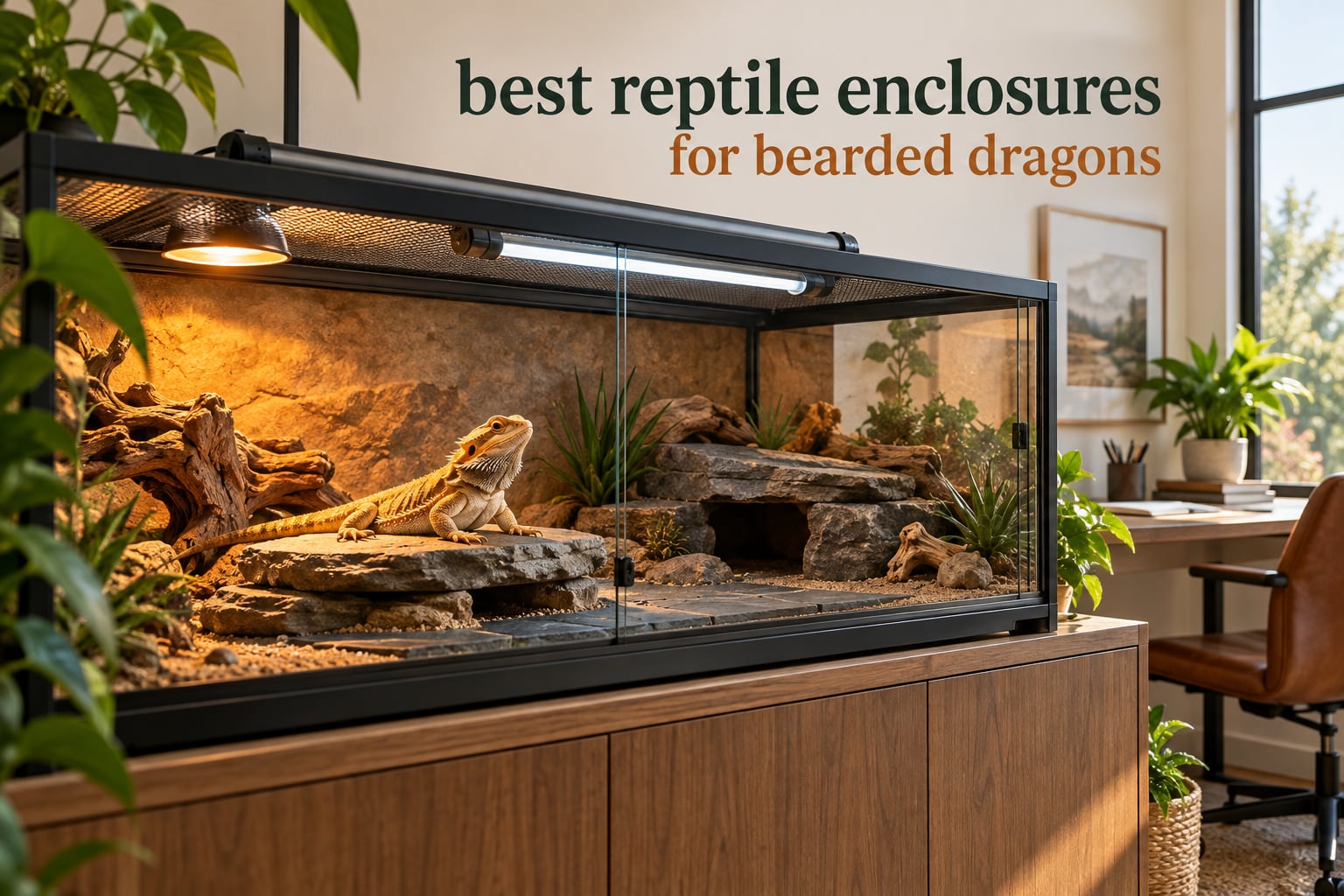 best reptile enclosures for bearded dragons