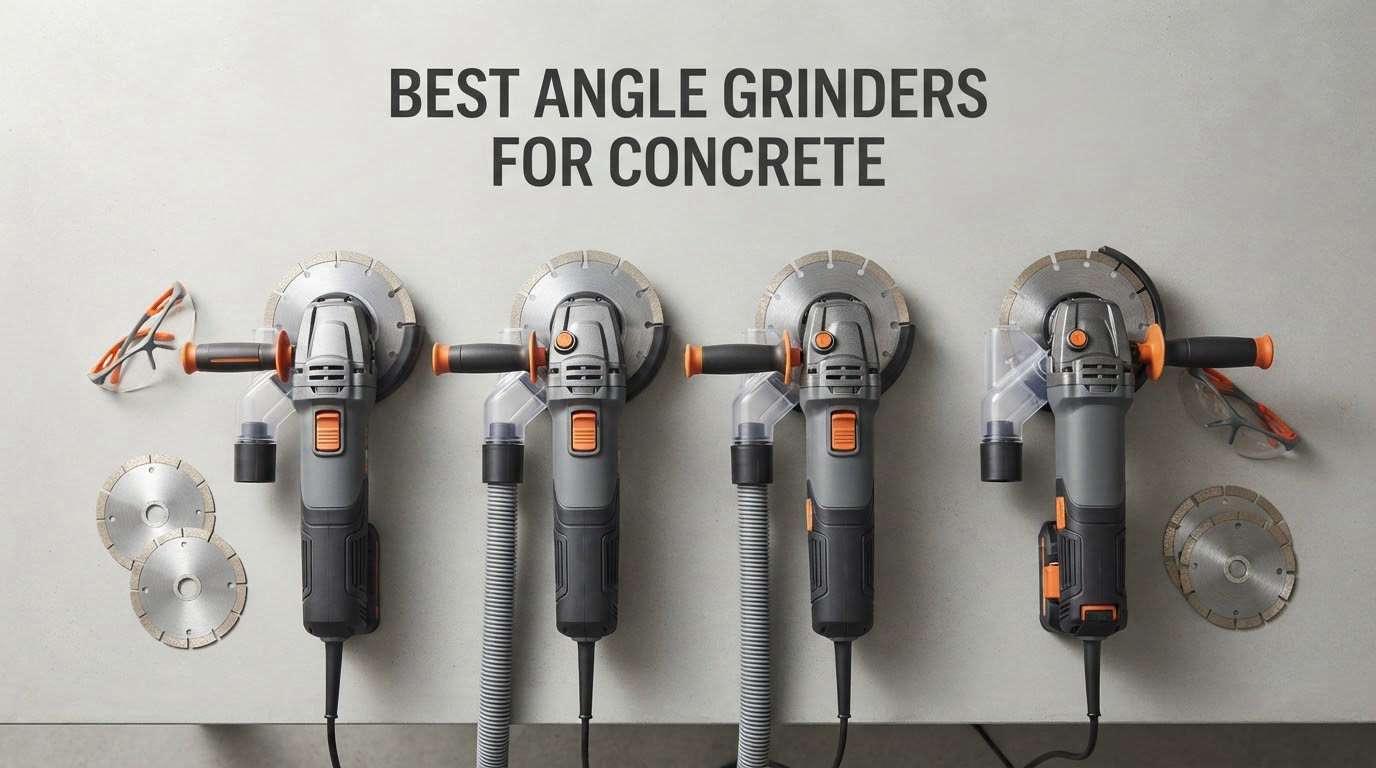 best angle grinders for concrete