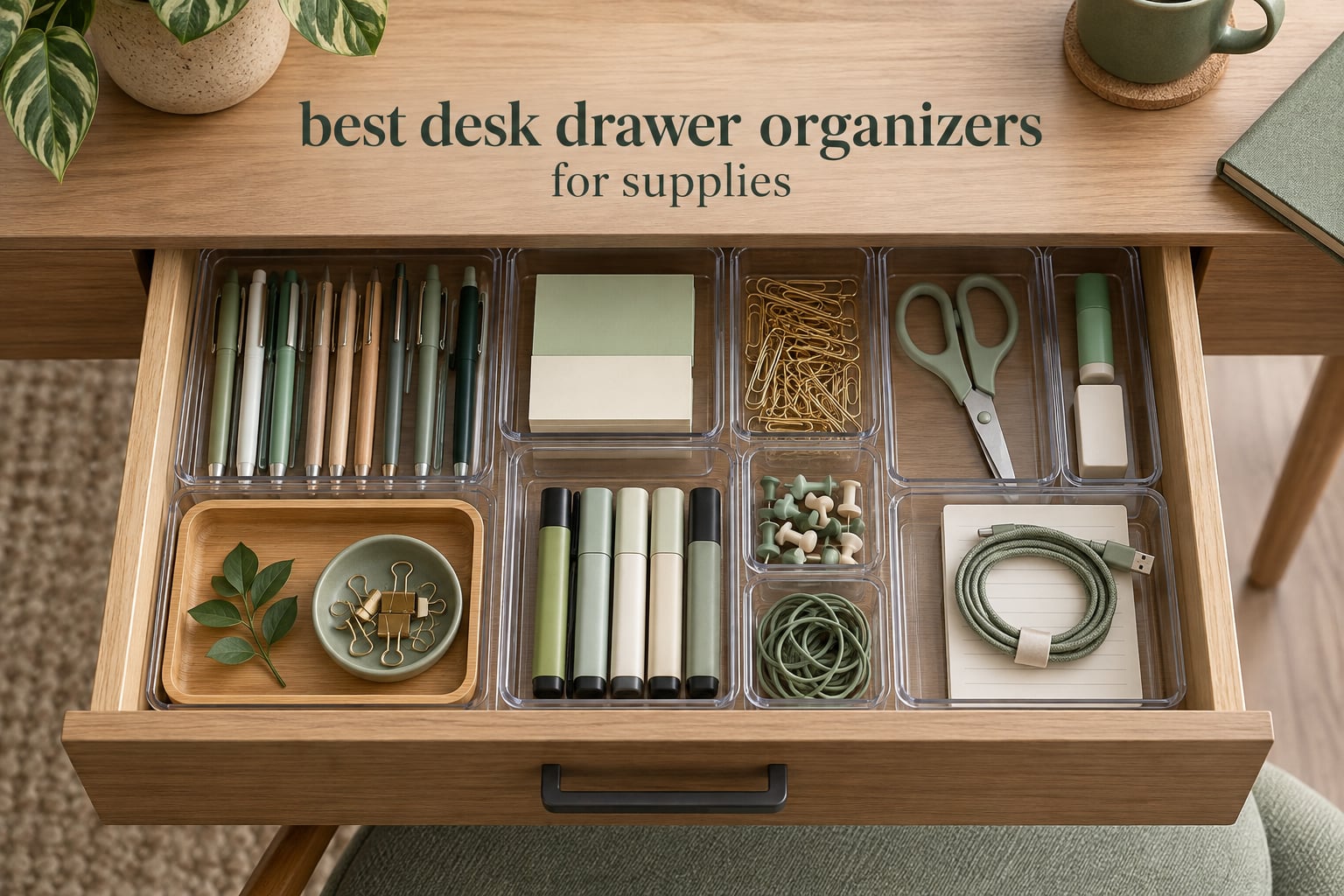best desk drawer organizers for supplies