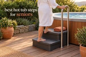 best hot tub steps for seniors