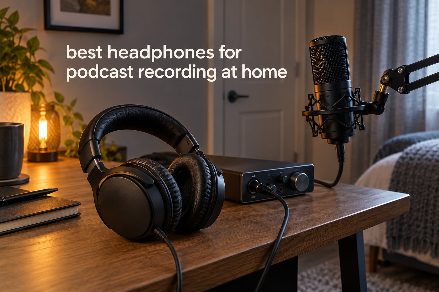 best headphones for podcast recording at home