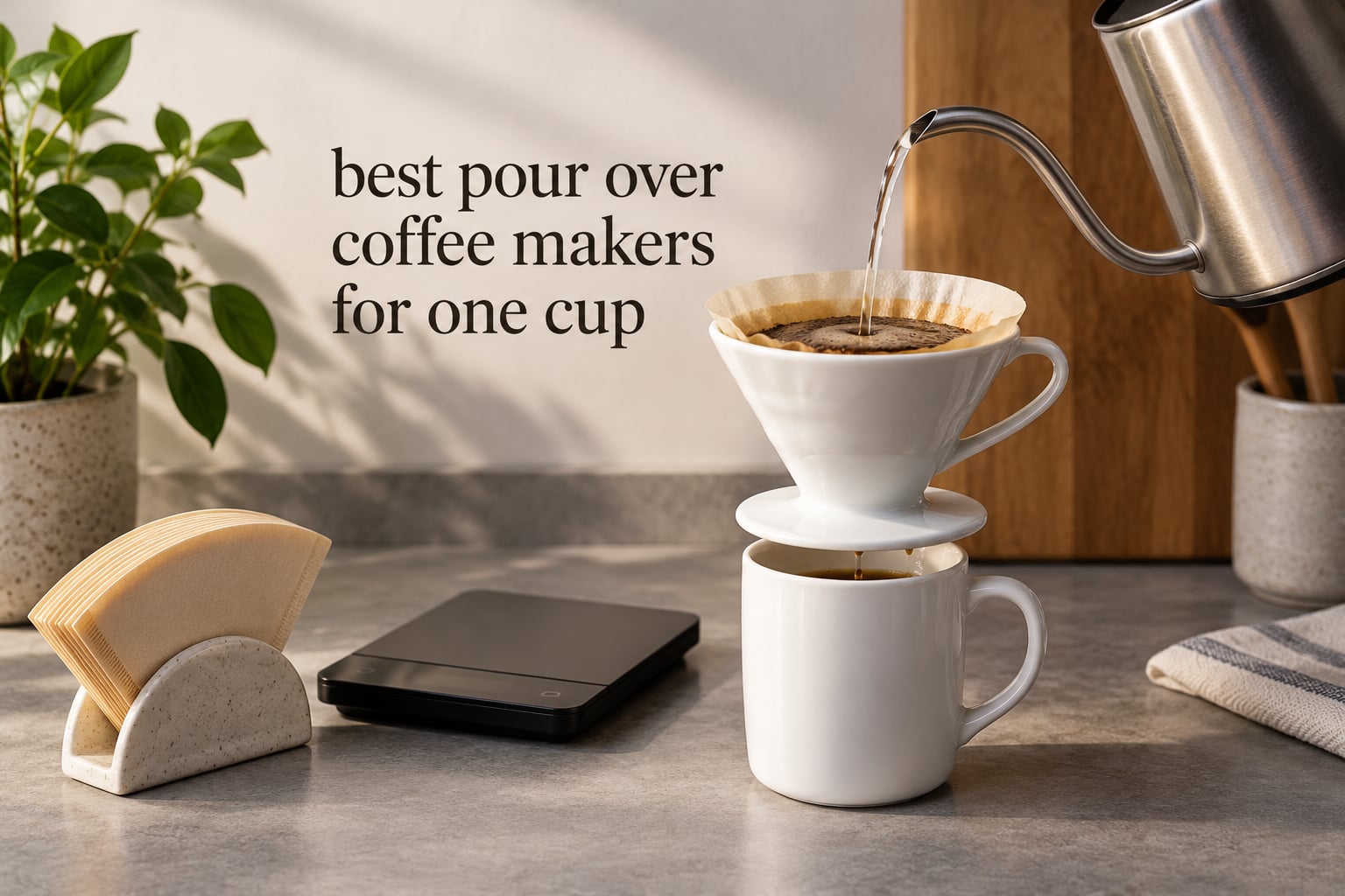 best pour over coffee makers for one cup