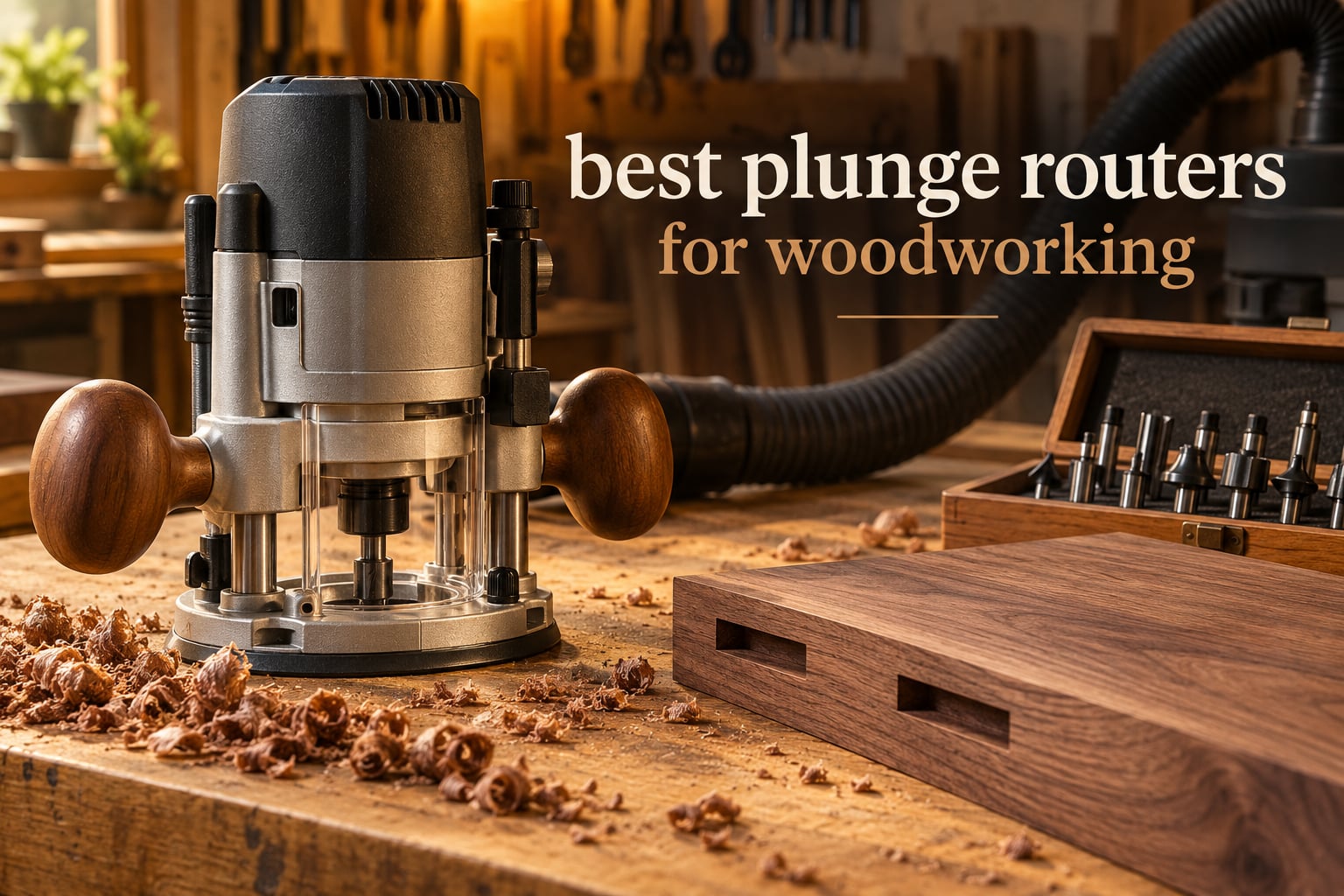 best plunge routers for woodworking